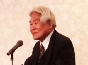 開会挨拶の大見理事・副会長