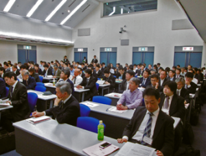 第１回「電子デバイスフォーラム京都」の会場風景