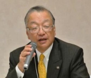 議長の齋藤 代表理事・会長